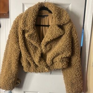 HYFVE Warm Brown Teddy Jacket